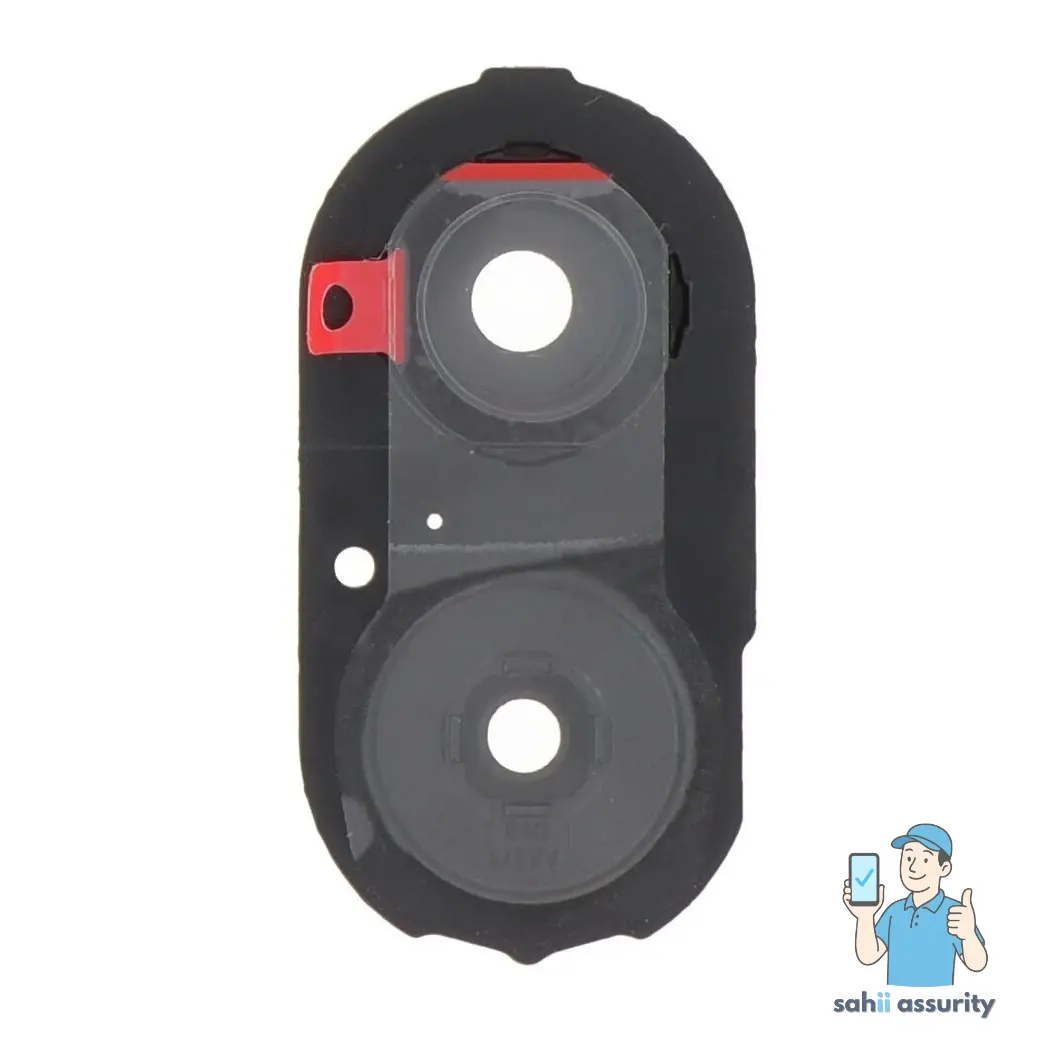 Camera Lens Glass with Frame for OnePlus Nord CE 4 Lite 5G White thumbnail